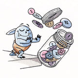 Bobblin of the Month - Pushing Buttons