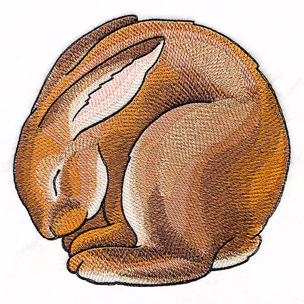 Sleeping Animal Circle - Bunny