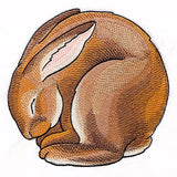 Sleeping Animal Circle - Bunny