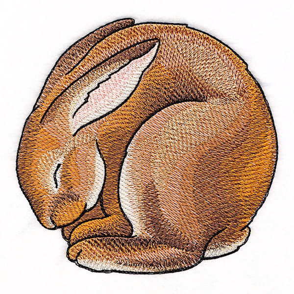 Sleeping Animal Circle - Bunny