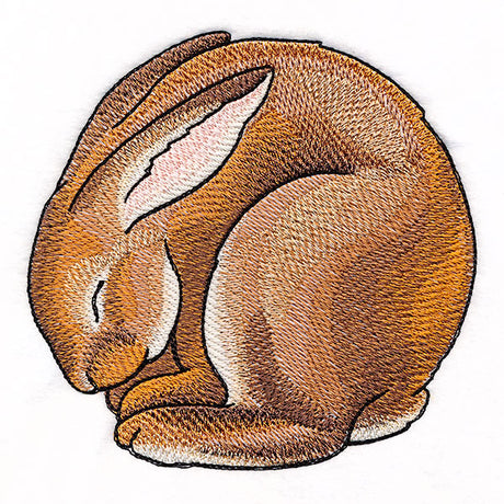 Sleeping Animal Circle - Bunny