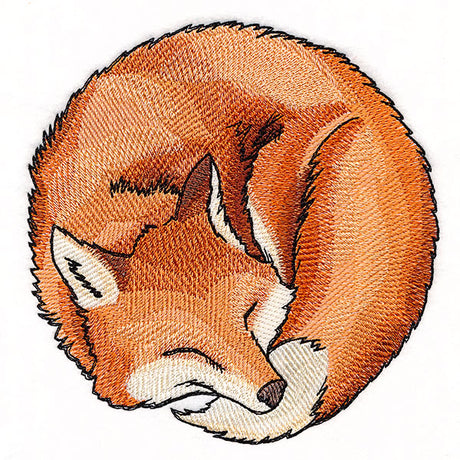 Sleeping Animal Circle - Fox