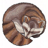 Sleeping Animal Circle - Raccoon