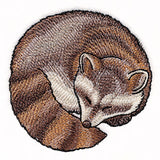 Sleeping Animal Circle - Raccoon