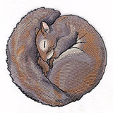 Sleeping Animal Circle - Squirrel