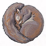 Sleeping Animal Circle - Squirrel