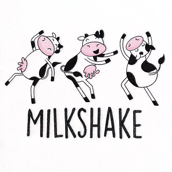 Milkshake Cow Border