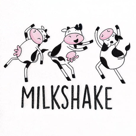 Milkshake Cow Border