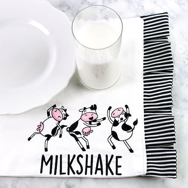 Milkshake Cow Border