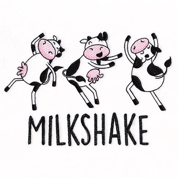 Milkshake Cow Border
