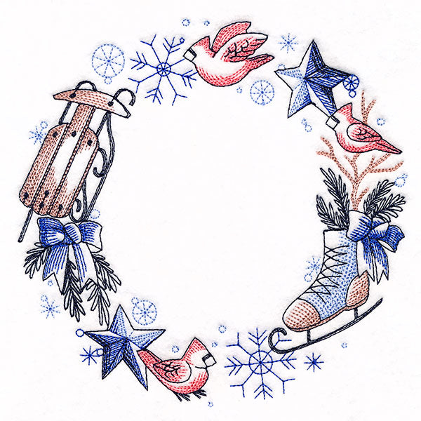 Winter Nostalgia Wreath