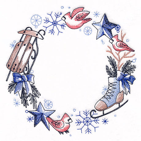 Winter Nostalgia Wreath