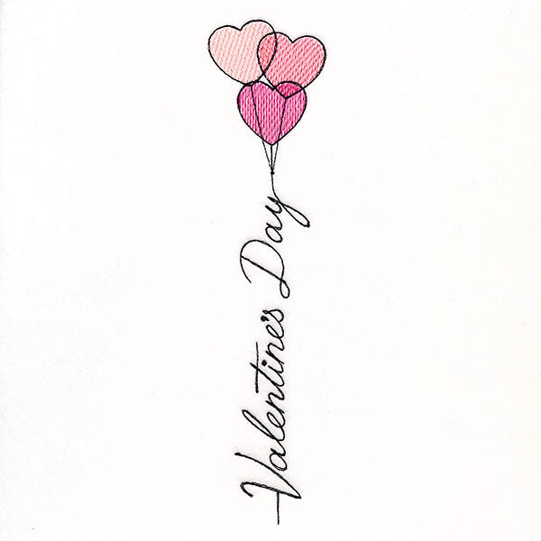 Valentine's Day Heart Balloons