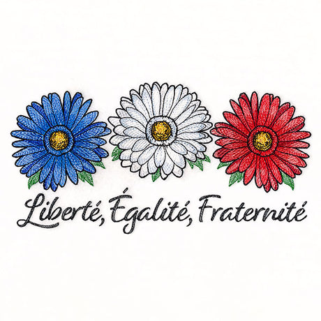 Liberte, Egalite, Fraternite Daisies