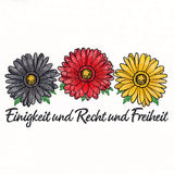 Einigkeit und Recht und Freiheit Daisies