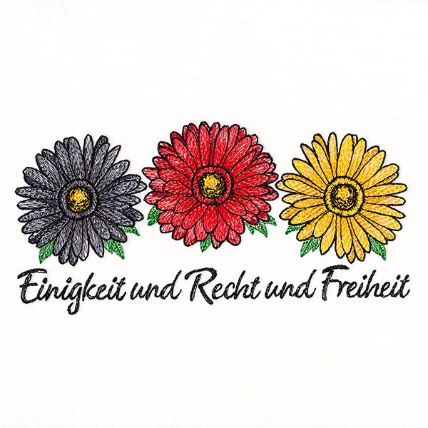 Einigkeit und Recht und Freiheit Daisies