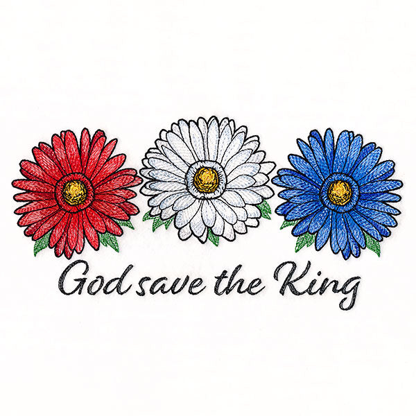 God Save the King Daisies