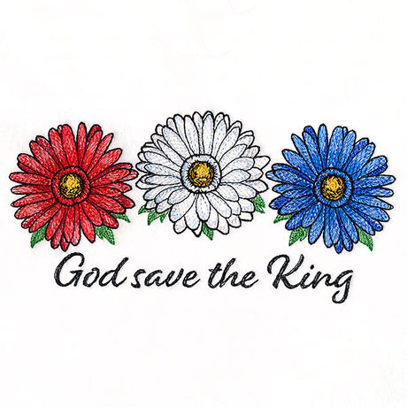 God Save the King Daisies