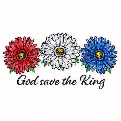 God Save the King Daisies