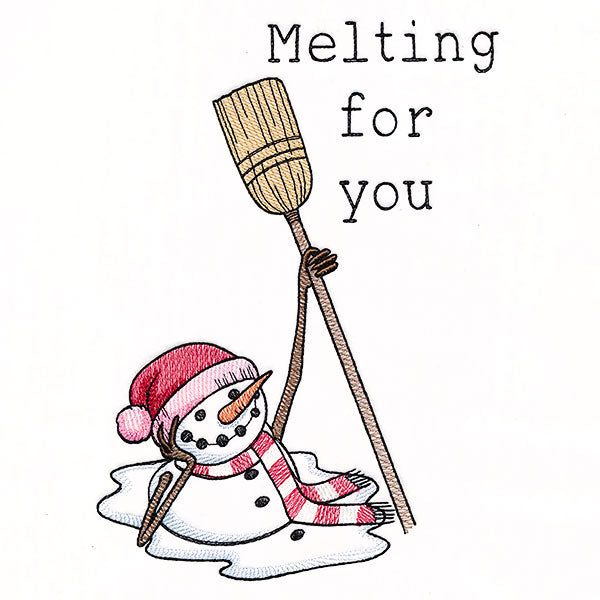 Melting for You Snowman