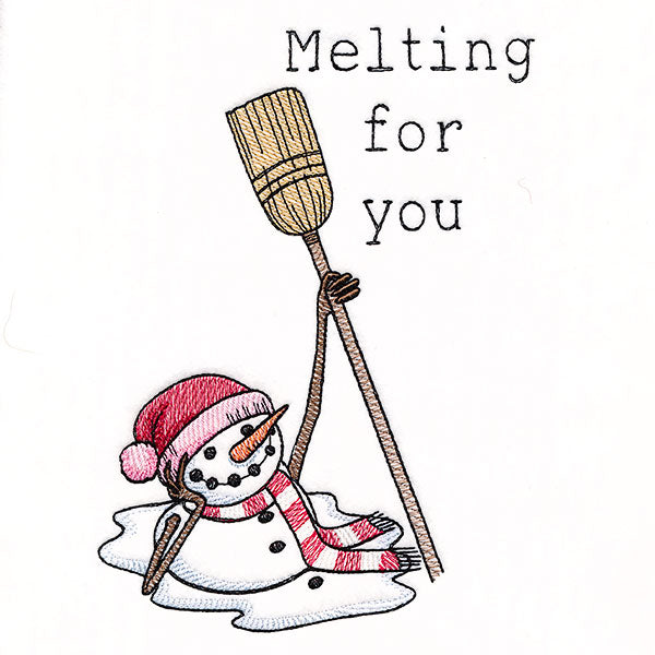 Melting for You Snowman