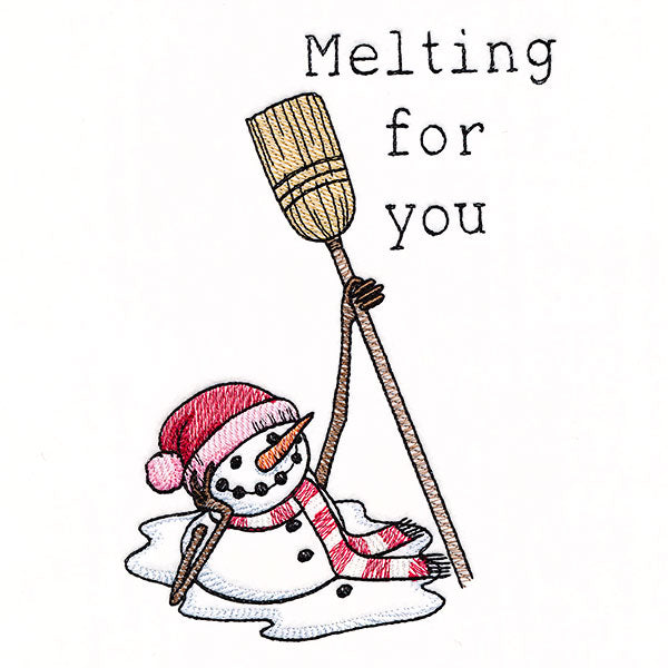 Melting for You Snowman