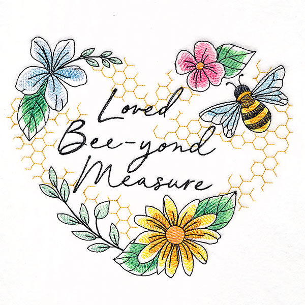 Loved Bee-yond Measure Heart