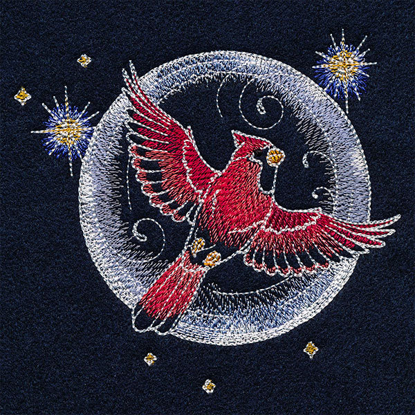 Midnight Garden Full Moon & Cardinal Feature