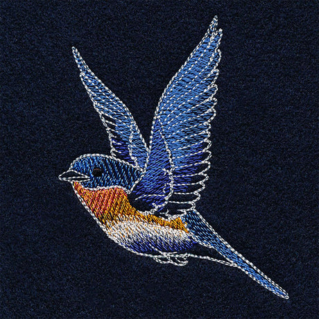 Midnight Garden Bluebird Accent