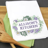 Pretty Botanicals Quilt Label