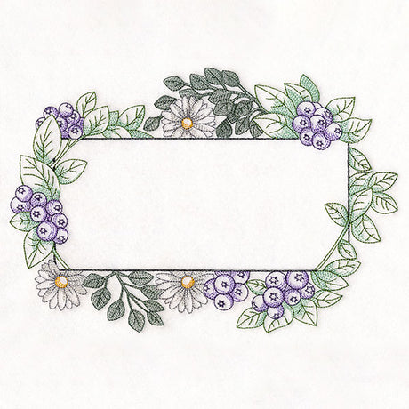 Pretty Botanicals Quilt Label