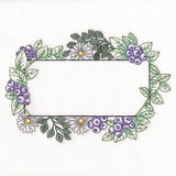 Pretty Botanicals Quilt Label
