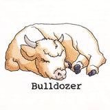 Highland Cow Bulldozer