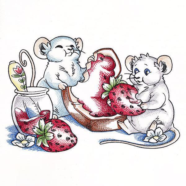 Strawberry Jam Mice
