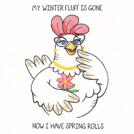 Winter Fluff to Spring Rolls Chicken