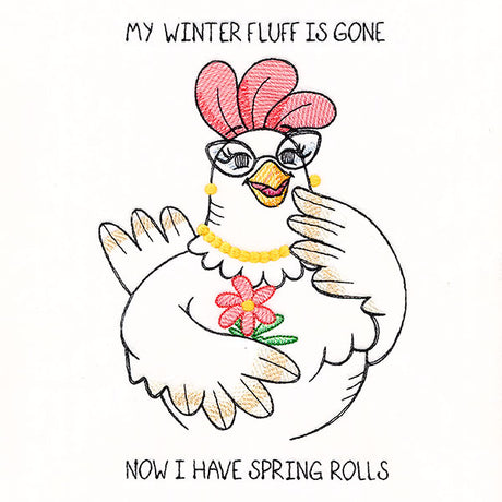 Winter Fluff to Spring Rolls Chicken