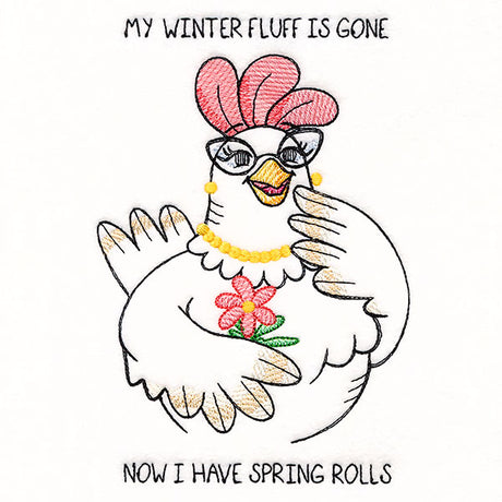 Winter Fluff to Spring Rolls Chicken