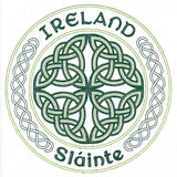 Ireland Sláinte Stamp Light Stitch