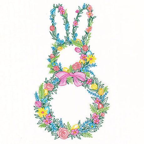 Spring Bunny Wreath