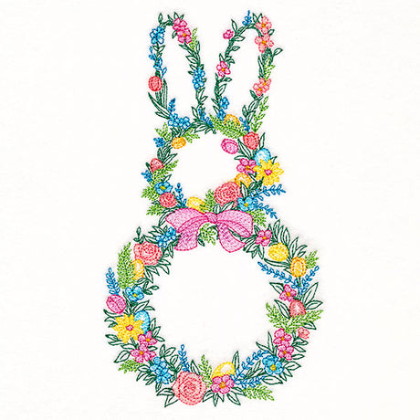 Spring Bunny Wreath