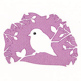 Spring Bird Silhouette (Embossed)