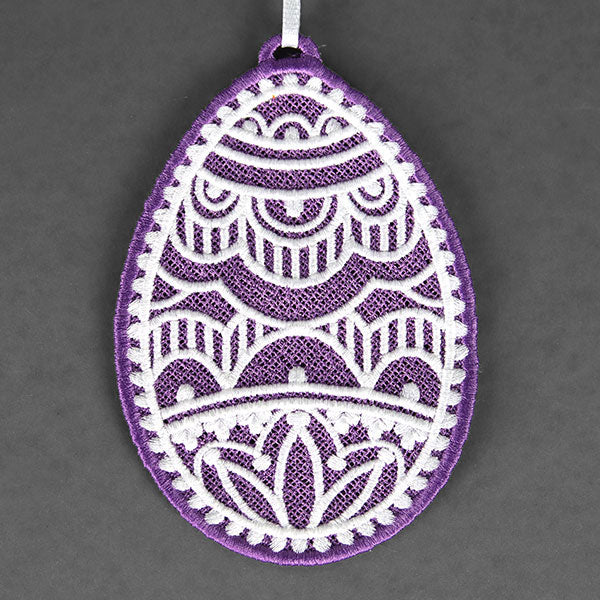 Easter Egg Charm (Lace)