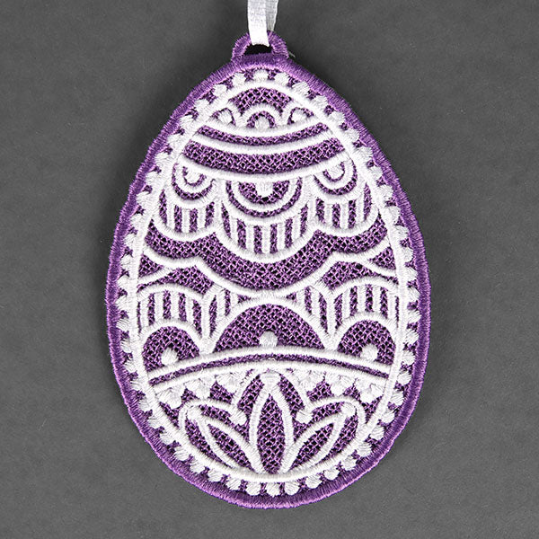 Easter Egg Charm (Lace)