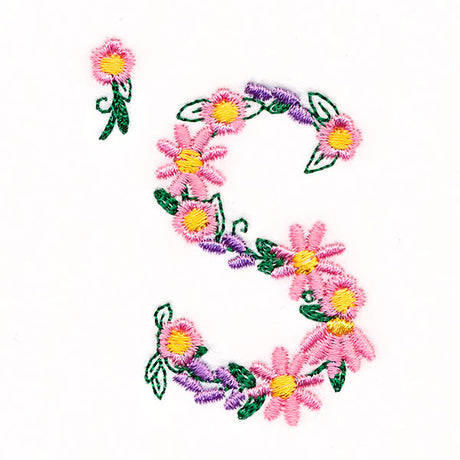 Floral Apostrophe S