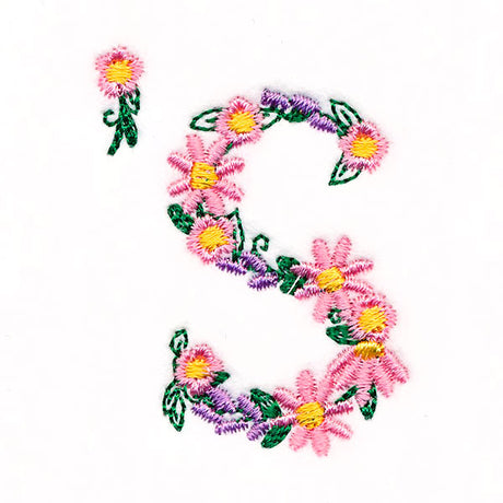 Floral Apostrophe S