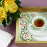 Hummingbirds & Hibiscus Half Frame