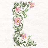 Hummingbirds & Hibiscus Half Frame