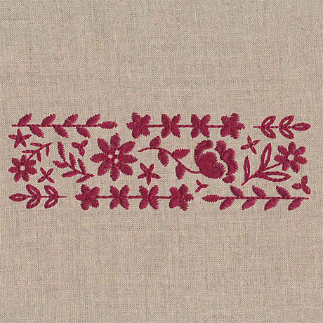 Flowers & Botanicals Border