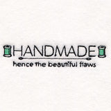 Handmade with Beautiful Flaws Label