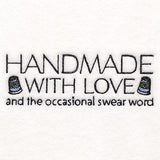 Handmade with Love & Swear Words Label